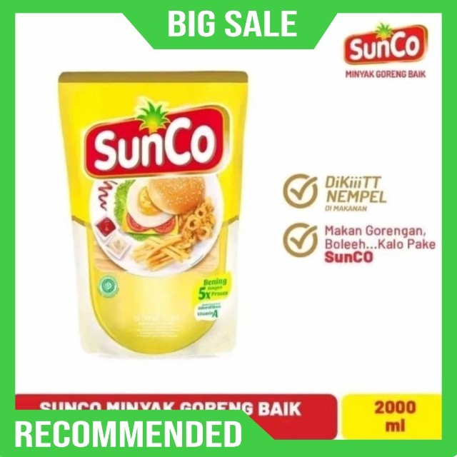 

minyak goreng sanco 2 liter kemasan refil minyak sanco 12.12 promo