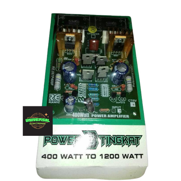 Kit Driver Power Amplifier 3 stage mono 400 TO 1200 Watt  Termurah COD