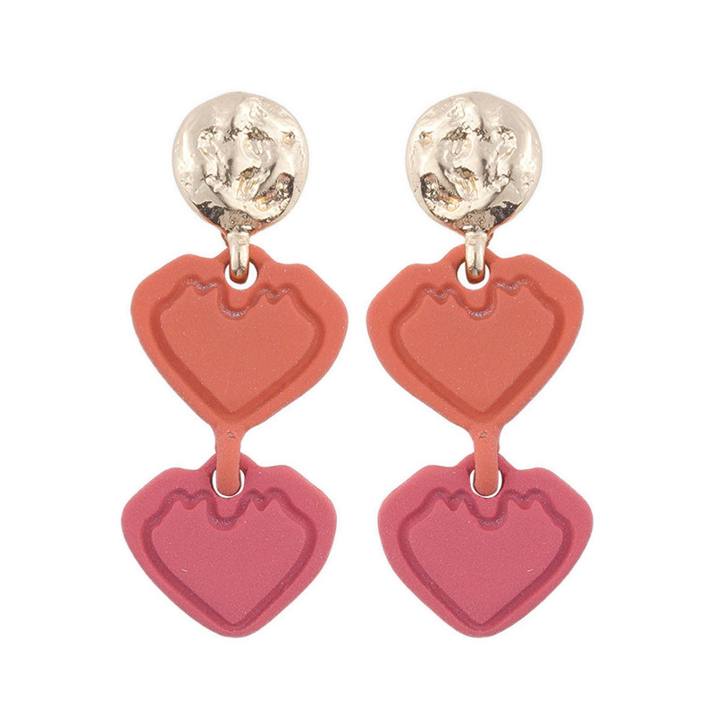 Payless Chrissie Accessories Jothi Earrings - Red_12