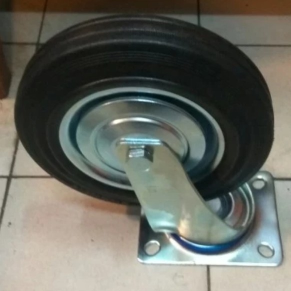 Roda Karet 8 inch Hidup