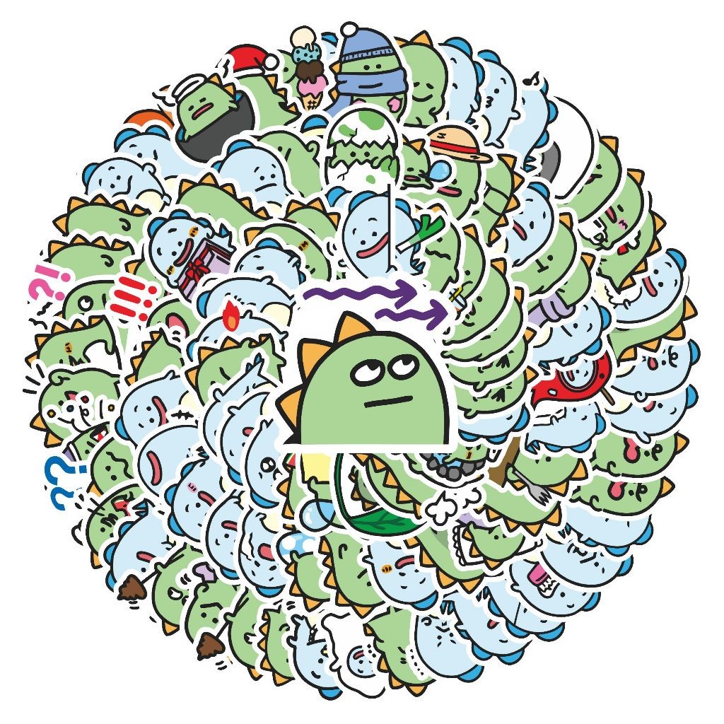 

COD 50 Pcs Stiker Pack Motif Hewan Shiba Inu Dinosaurus Keren Anti Air Untuk Dekorasi Notebook Sepeda Skateboard Handphone DIY