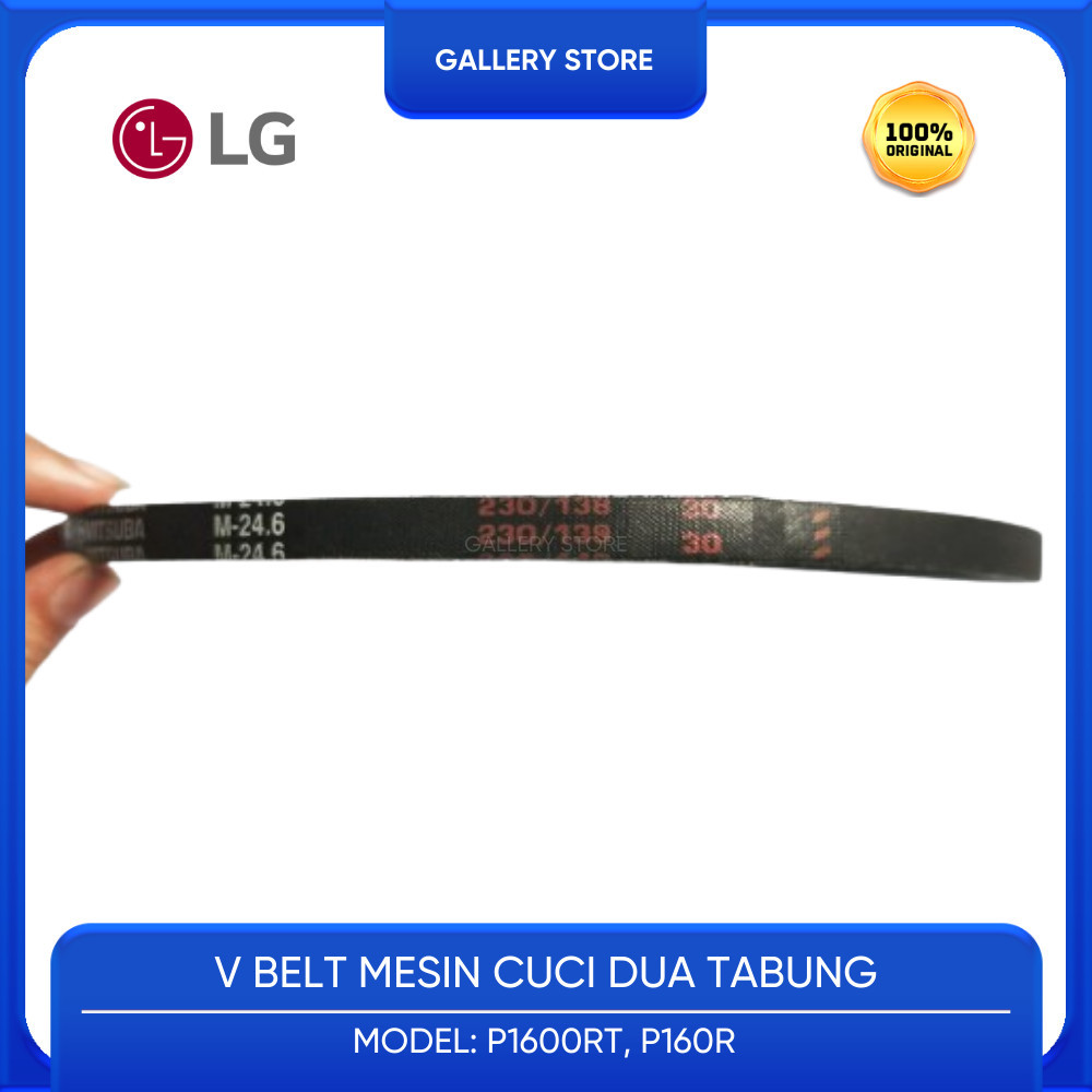 v BELT MESIN CUCI LG 2 TABUNG 16 KG M 24,6 P1600RT P1600RTB P160R 4400FW2096H