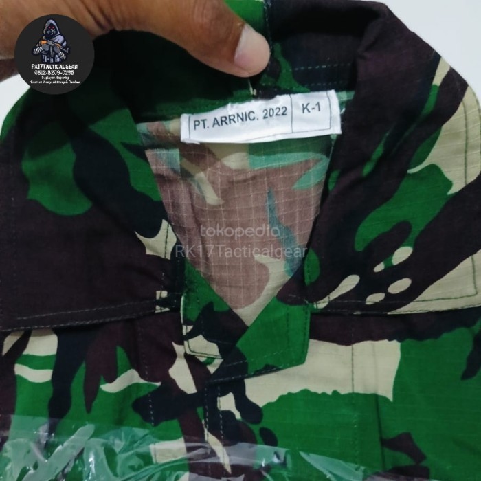 BEST SELLER Baju Seragam pdl Loreng tni ad sritex - pembagian PT. Panca Prima - PT. ARRNIC, K