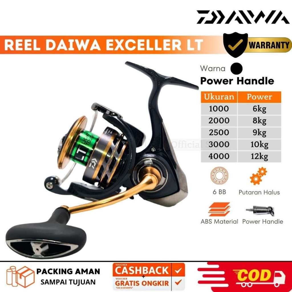 Reel Pancing Daiwa Exceler LT 2500 3000 4000 Power Handle