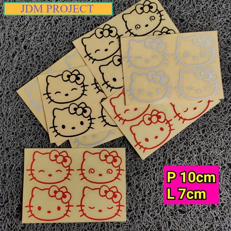 

Cetak Kilat hello kitty stiker cutting stiker motor stiker aesthetic stiker estetik