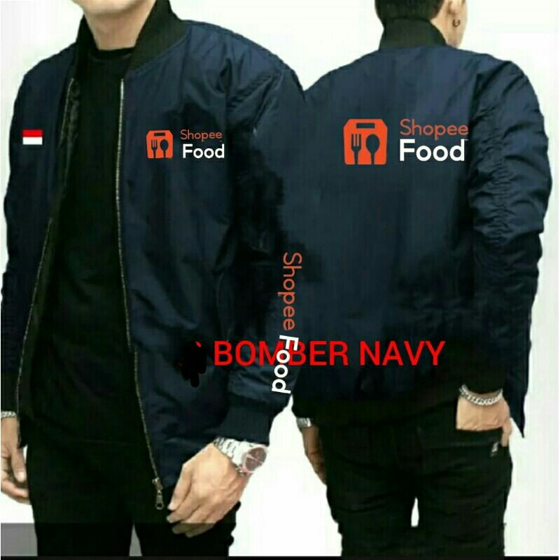 TERLARISSS  bomber jaket shoope food parasut