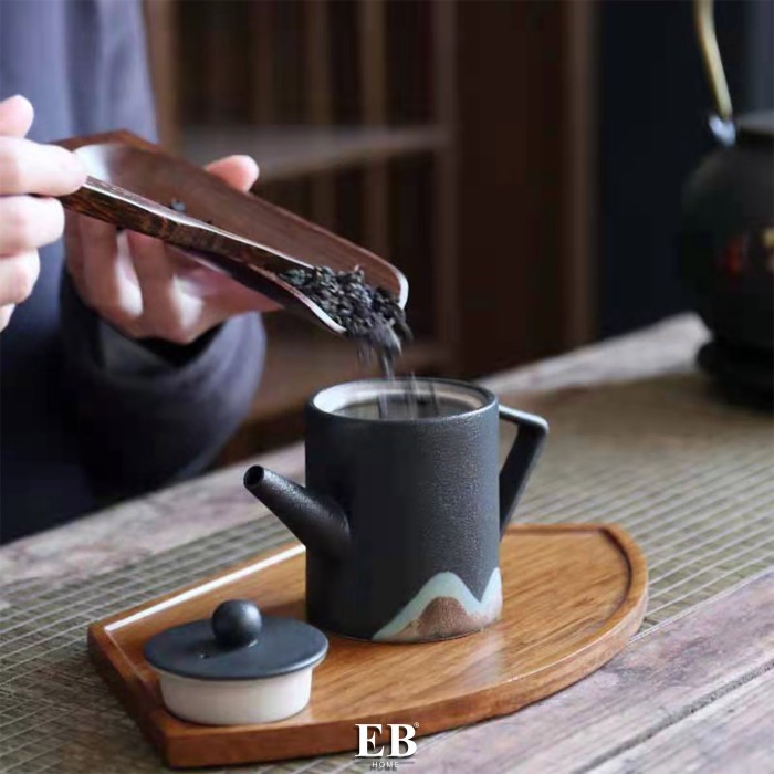 Teko Teh Mini Jepang Antik Bahan Keramik Premium Gift Teapot Tradition