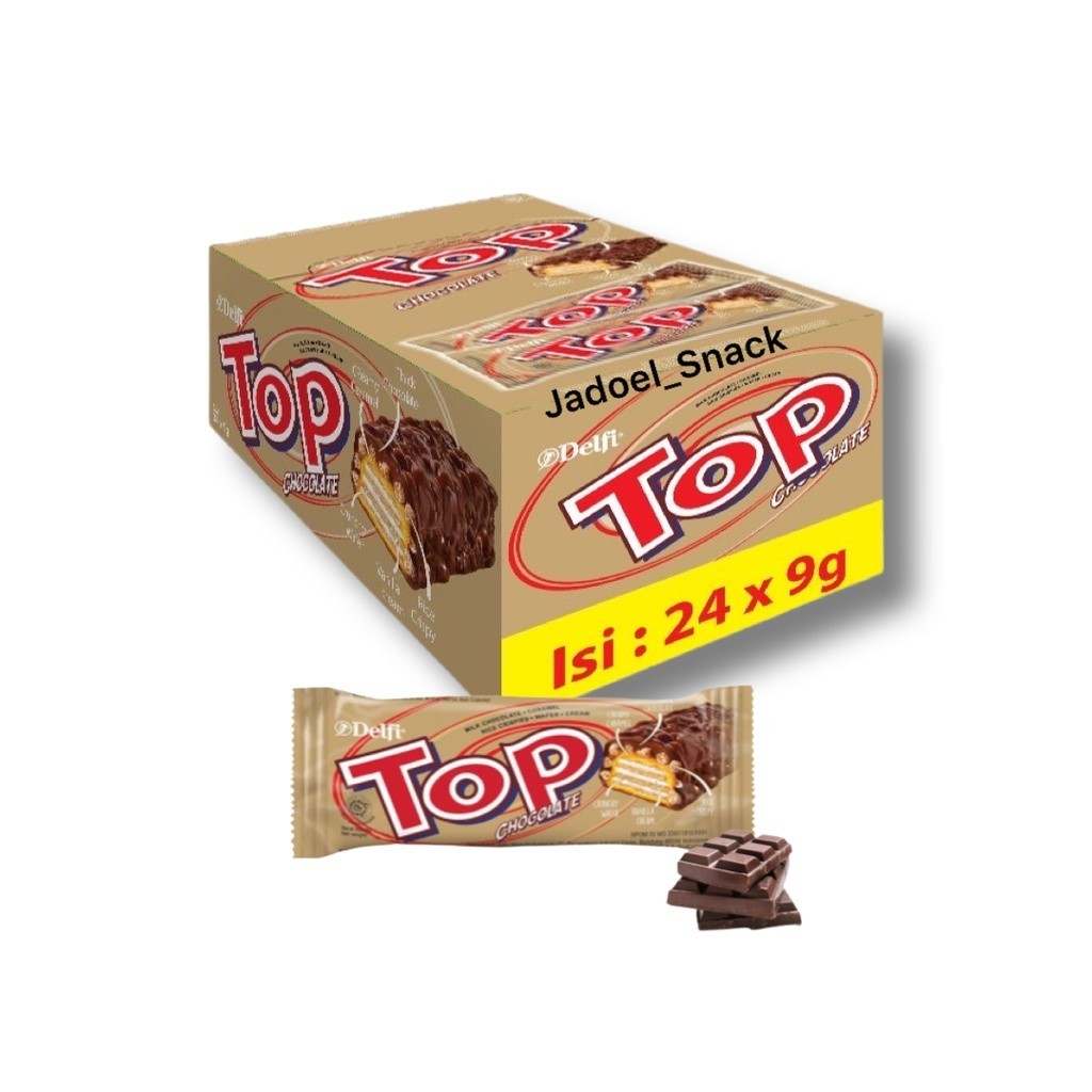 

Top Chocolate isi 24 X 9 Gr Rasa Cokelat By Jadoel_snack