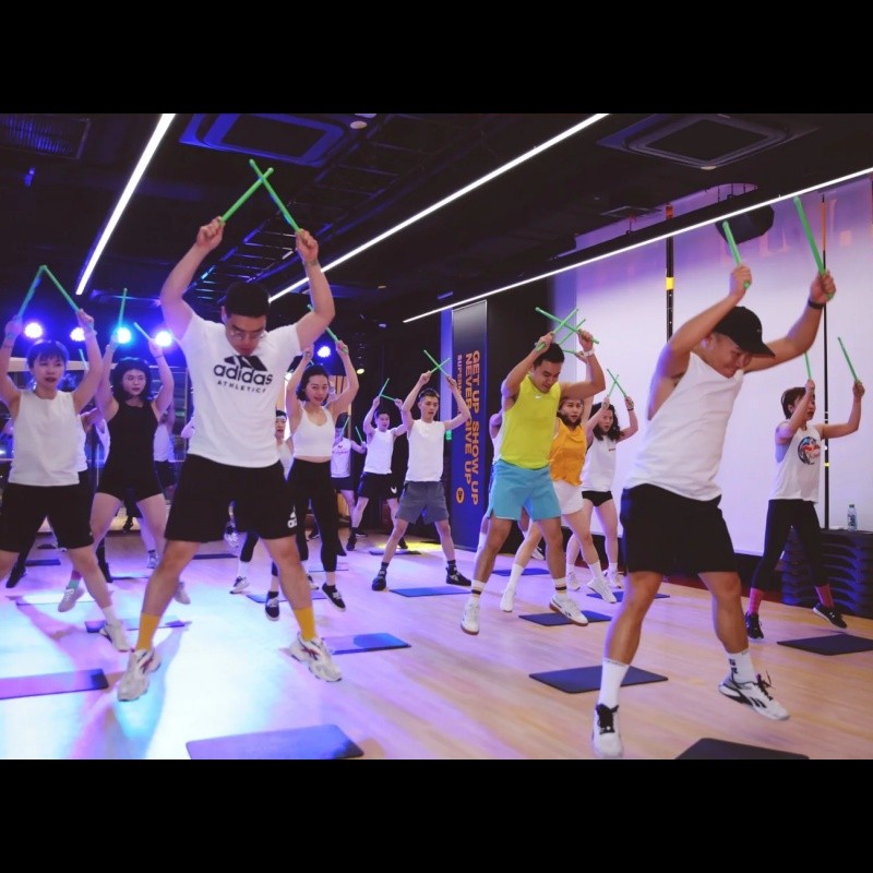 Ay00 Stick Pound Fit Workout Ripstix Poundfit Stick Nylon/Pound Fit Stick Ripstix Stick Nylon