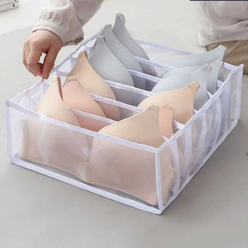 

Kotak Sekat Pembatas Pakaian Closet Organizer Storage Bra Box - M1467