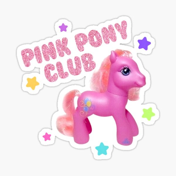 

Chappell Roan Pink Pony Club 5PCS Stickers for Anime Kid Bumper Wall Background Car Luggage Water Bottles Home Living Room Art