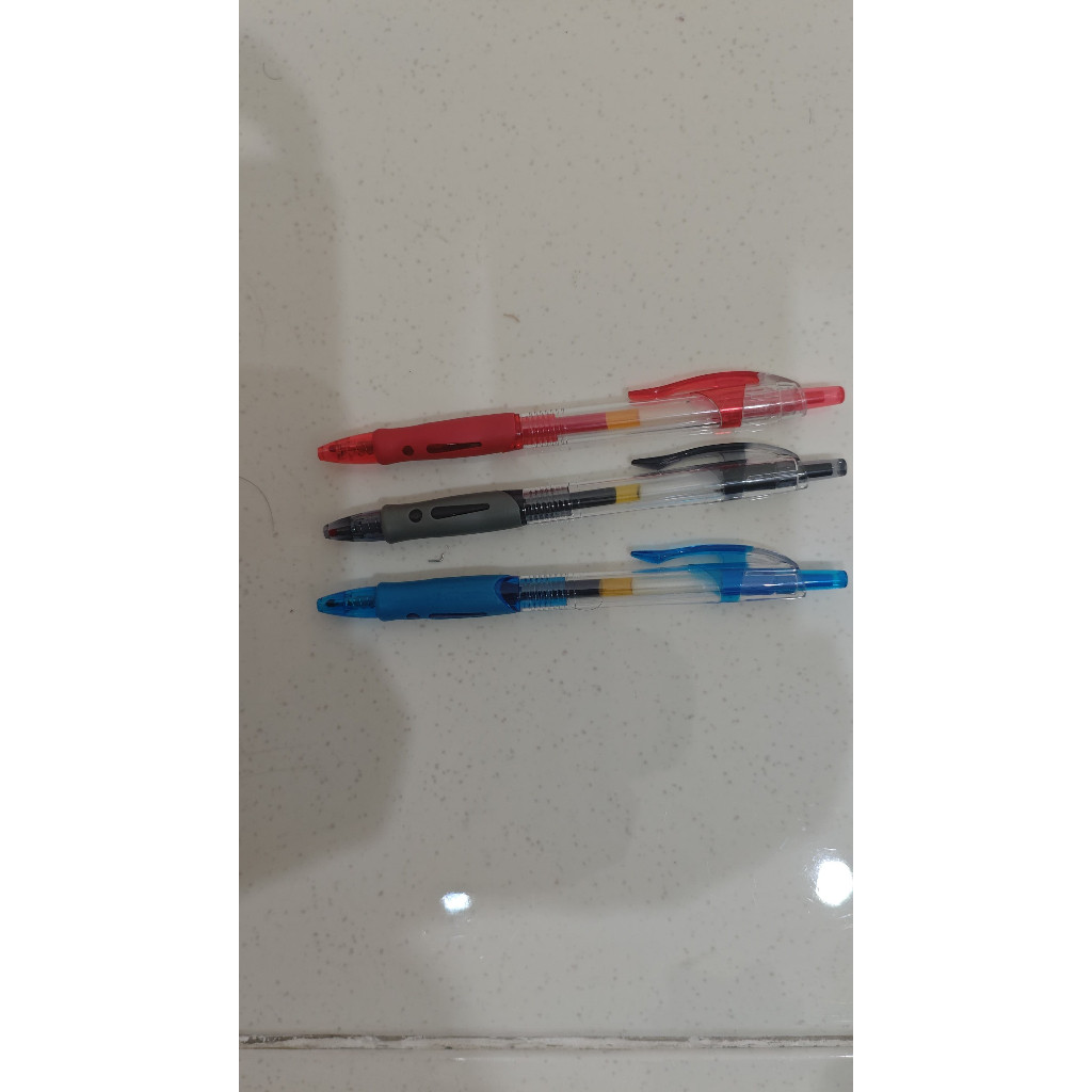 

Pulpen Gel K-1 Warna Hitam, Biru, Merah | Ballpoint Gel Warna Hitam, Biru, Merah | Pulpen Gel Hitam, Biru, Merah - NJ