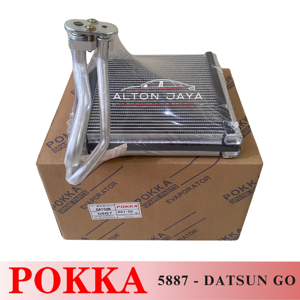 EVAPORATOR AC MOBIL DATSUN GO POKKA EVAP DATSUN GO COOLING COIL DATSUN GO POKKA 5887