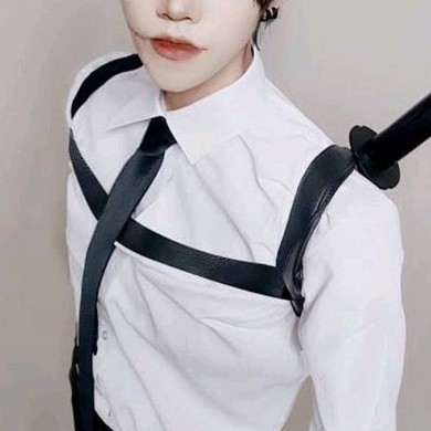 [HF053] Body Belt Harness Fashion cosplay Young Kishibe chainsaw man Belt Cosplay