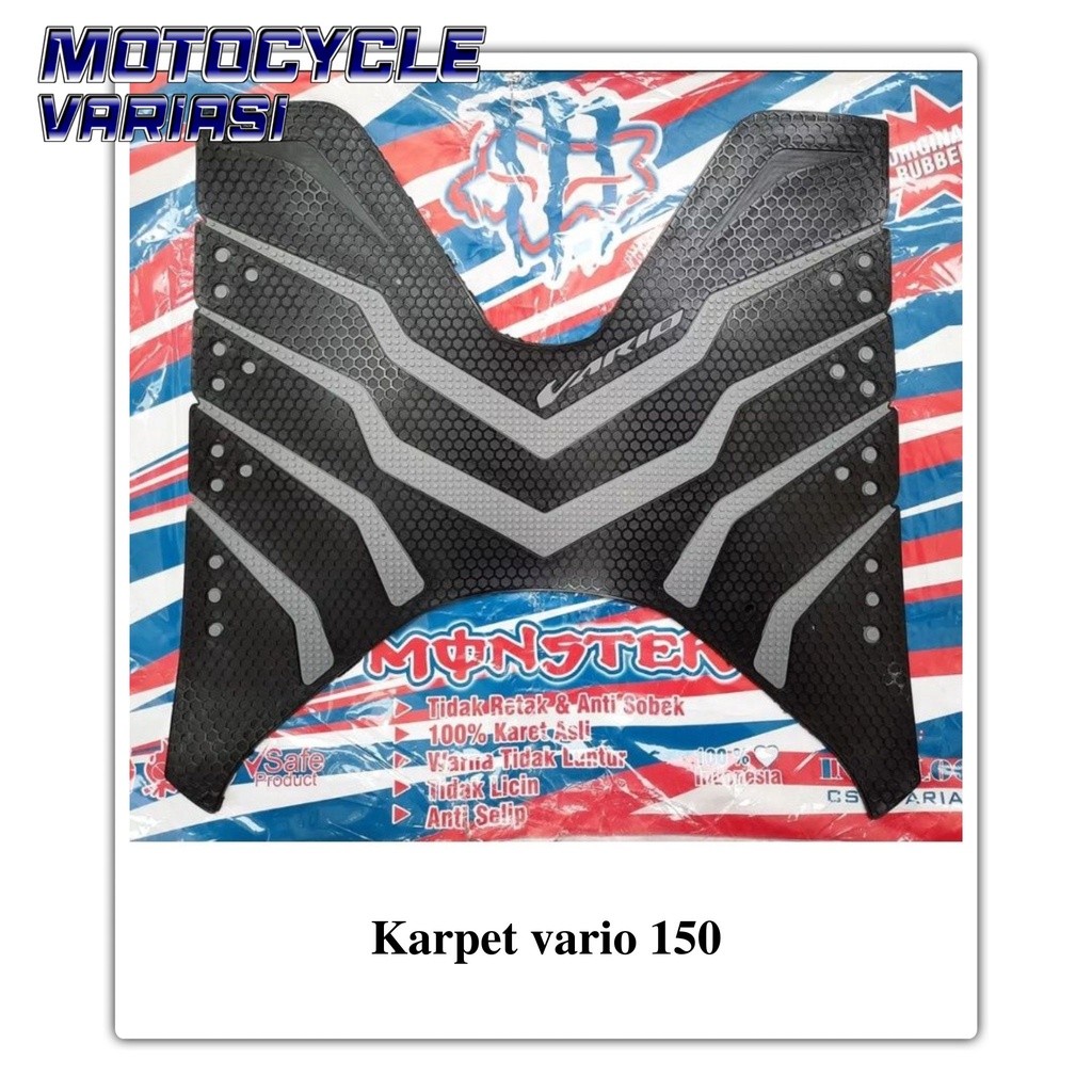 Karpet vario 150 125 tahun 2018-2021 aksesoris motor vario