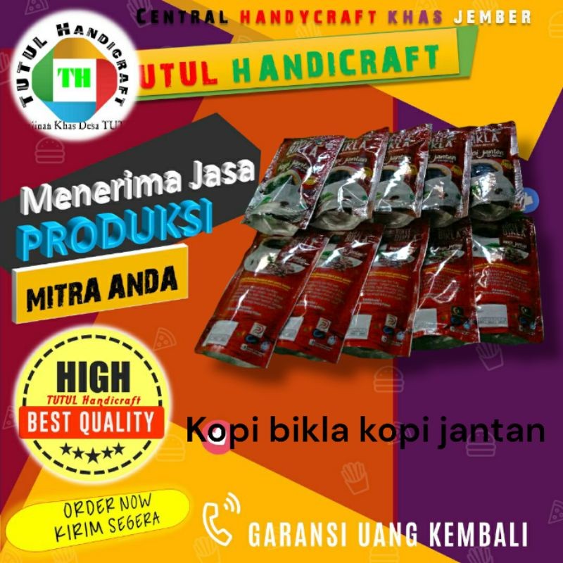 

IMRON PRIBADI KOPI BIKLA Jantan Kopi Berkhasiat Paket 10 Pcs 125 gr