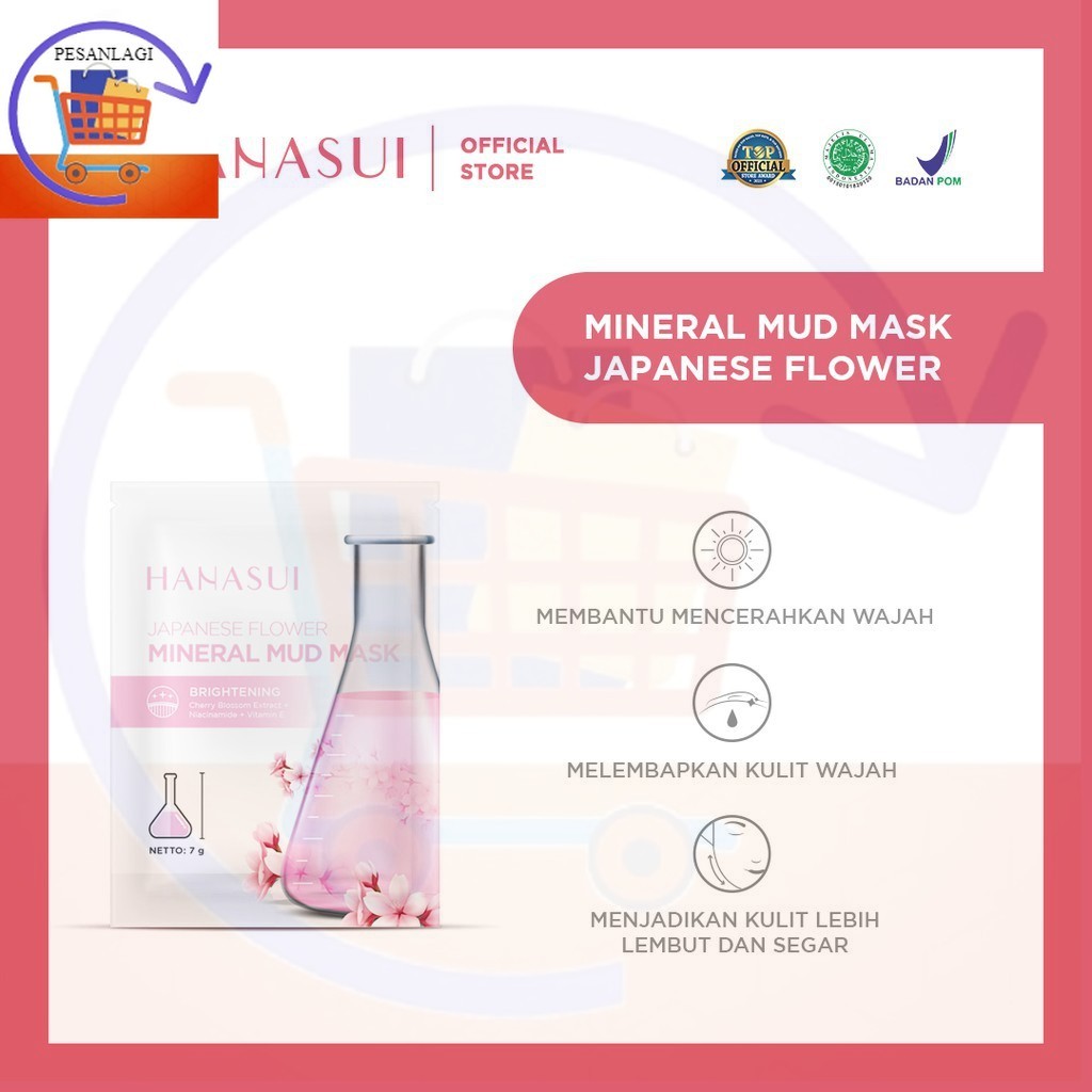 Hanasui Mud Mask 1 BOX