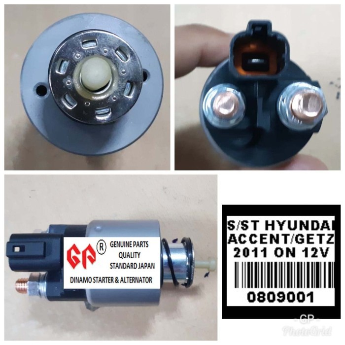 Solonoid Switch Starter GP Hyundai Accent/Getz /sportage 2011 On 12 V