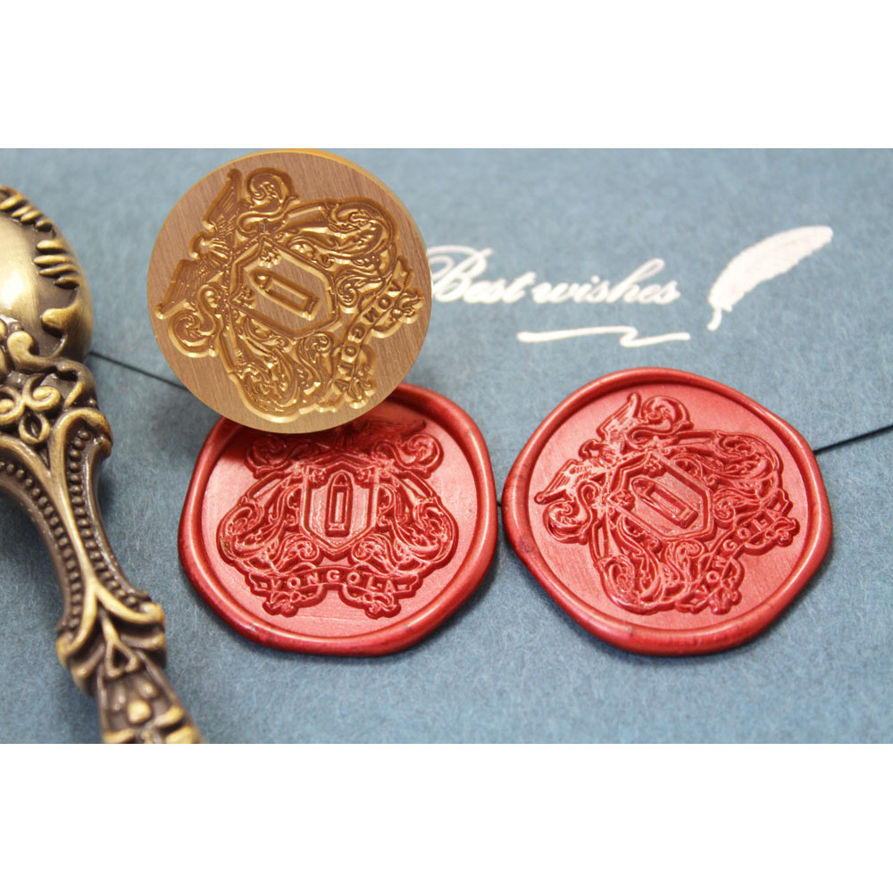 

New HITMAN REBORN Vongola Family wax seal Metal head DIY Scrapbooking Sealing wax stamp copper head, Vintage Gift high quality