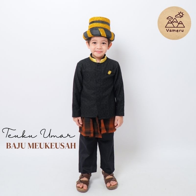 BAJU TEUKU UMAR ANAK ACEH PAHLAWAN KOSTUM ADAT