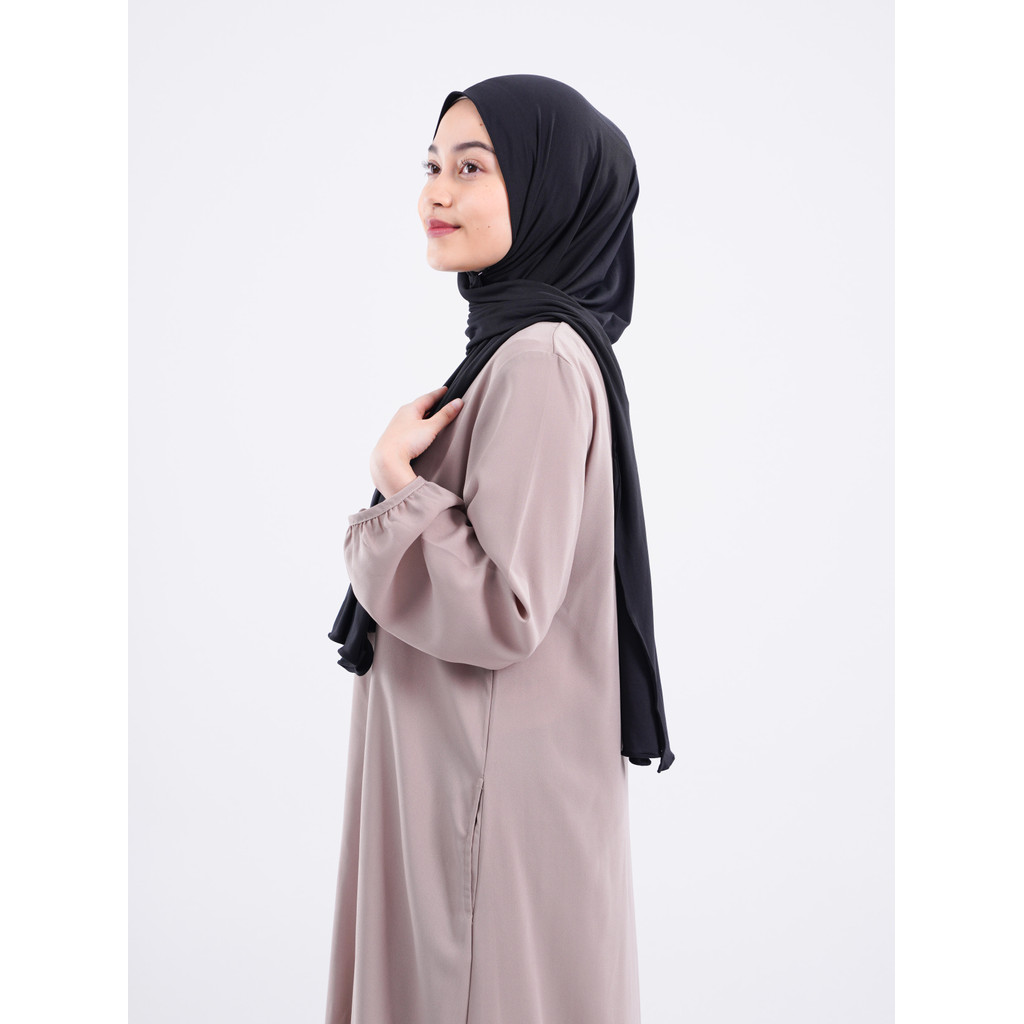 Hijab Pashmina Kaos Jersey Flowy