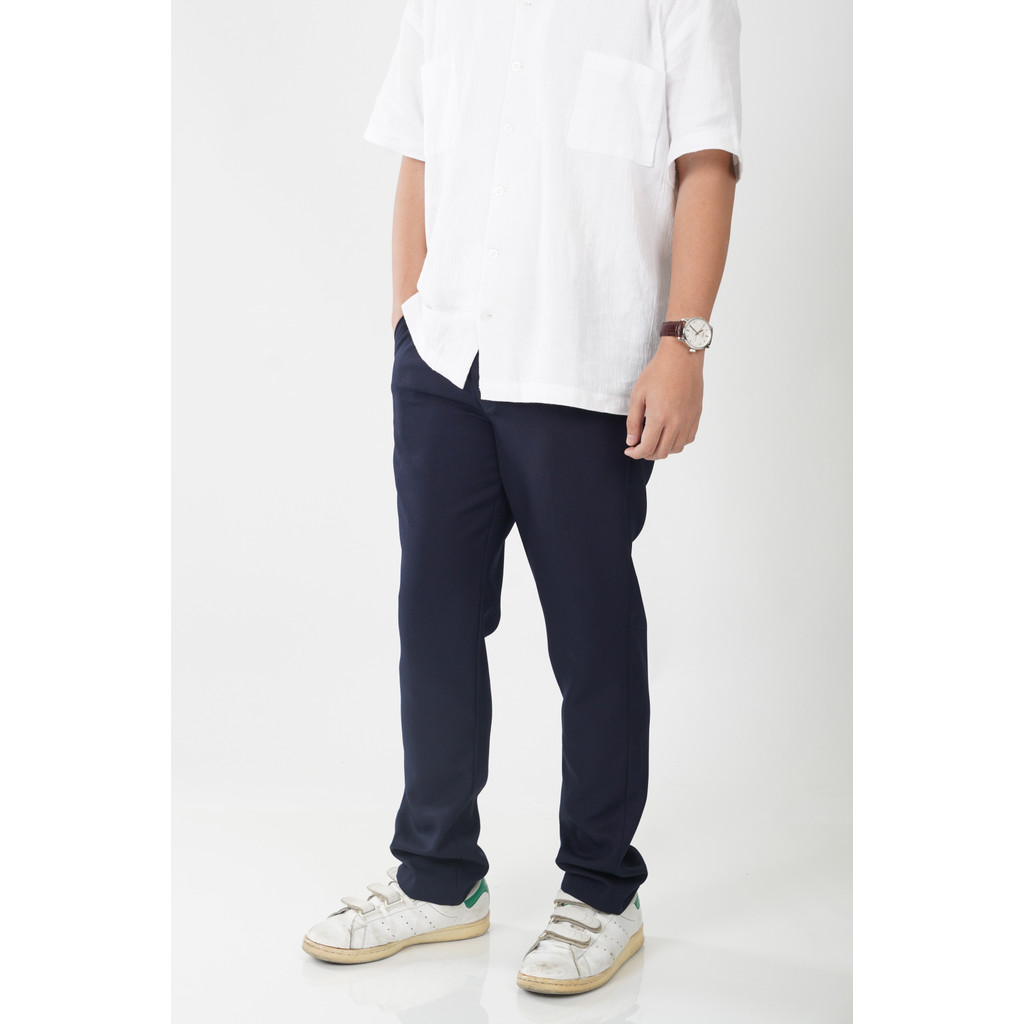 Celana Bahan Pria Trouser Semi Wool