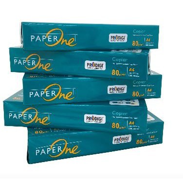 

ghg [Grab/Gojek] Termurah !! Kertas Print Fotocopy HVS A4 75 gr PaperOne / Rim