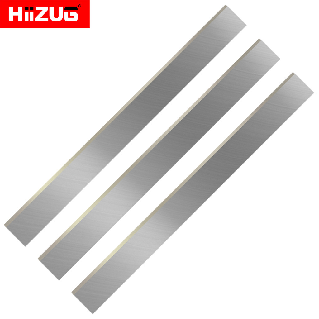 350mm×30mm×3mm Planer Blades Jointer Knives Resharpenable for Thicknesser Planer Jointer Woodworking