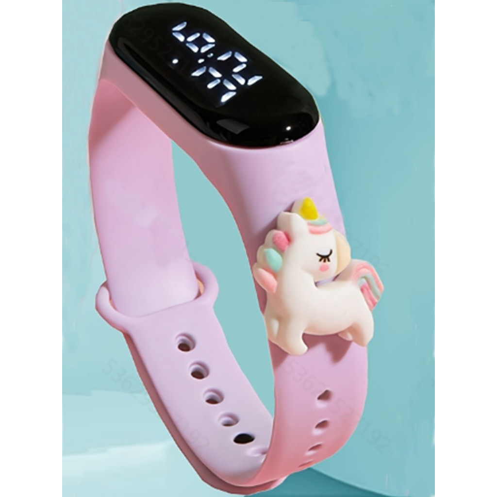 New Cartoon LED Figure Watch Children's Student Bracelet Watch Touch Electronic Watch