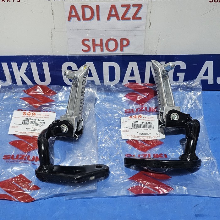 besi footstep injekan kaki depan satria fu 150 injeksi fi ori sgp 43501/43502-12K10 - besi step, Kan