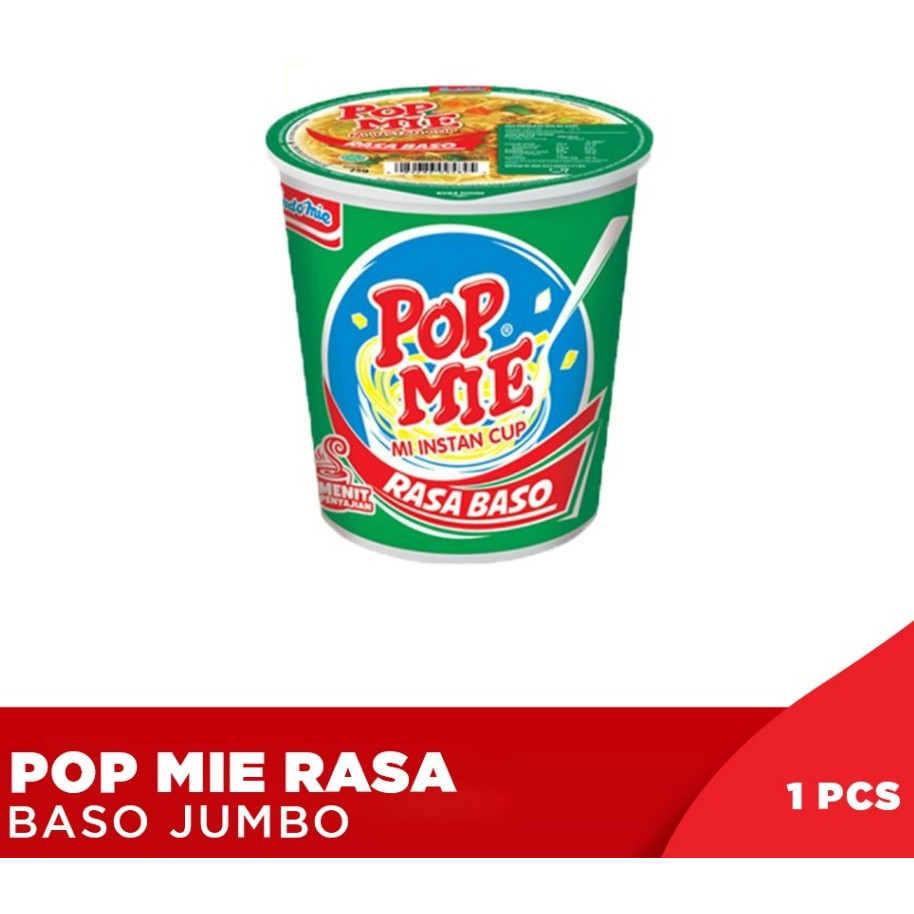 

Pop Mie Rasa Baso Jumbo indofood