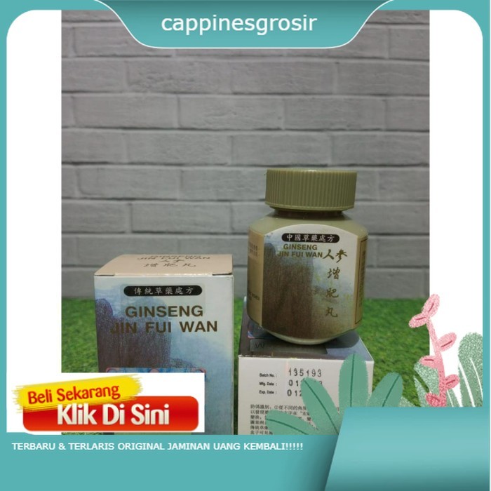 

【Top】 FLASH SALE!!! PRODUCT BEST SELLER [CNSTR] ready Gingseng JIN FUI WAN 30’s (Kianpi wisdom Barcode ) - obat original 100% free cod seluruh indonesia ^_^