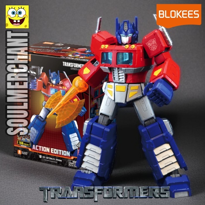 Blokees Transformers G1 Optimus Prime Action Edition