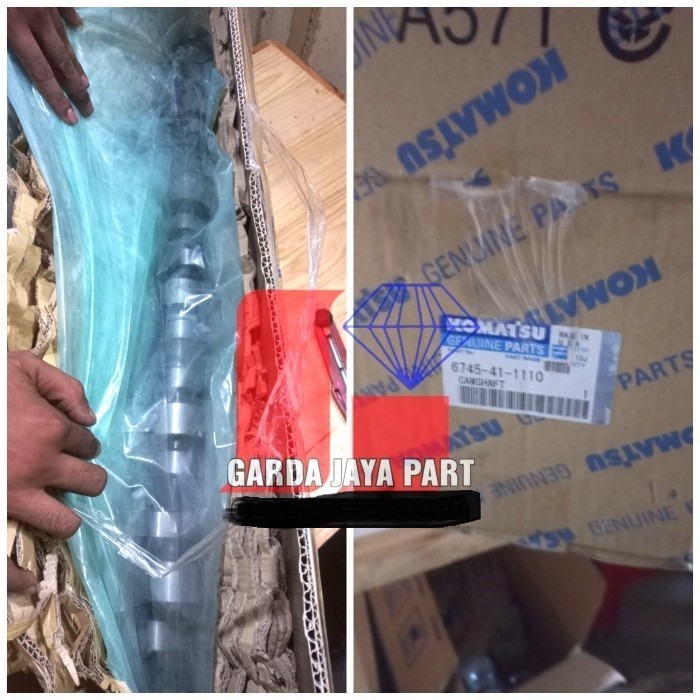 CAMSHAFT ASLI KOMATSU PC300-8 6D114 6745-41-1110