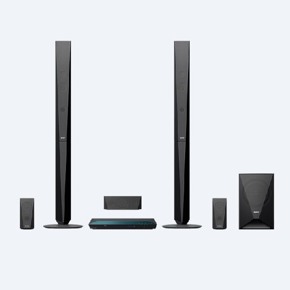 SONY BDV E4100 - SMART HOME THEATER BLURAY 3D SONY 51CH 1000W NFC WIFI