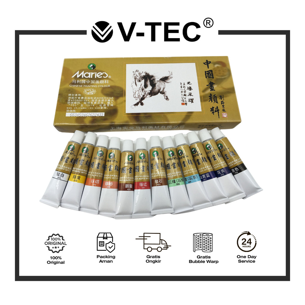

CAT MARIES - CHINESE PAINTING E1302/12 WARNA 12ML