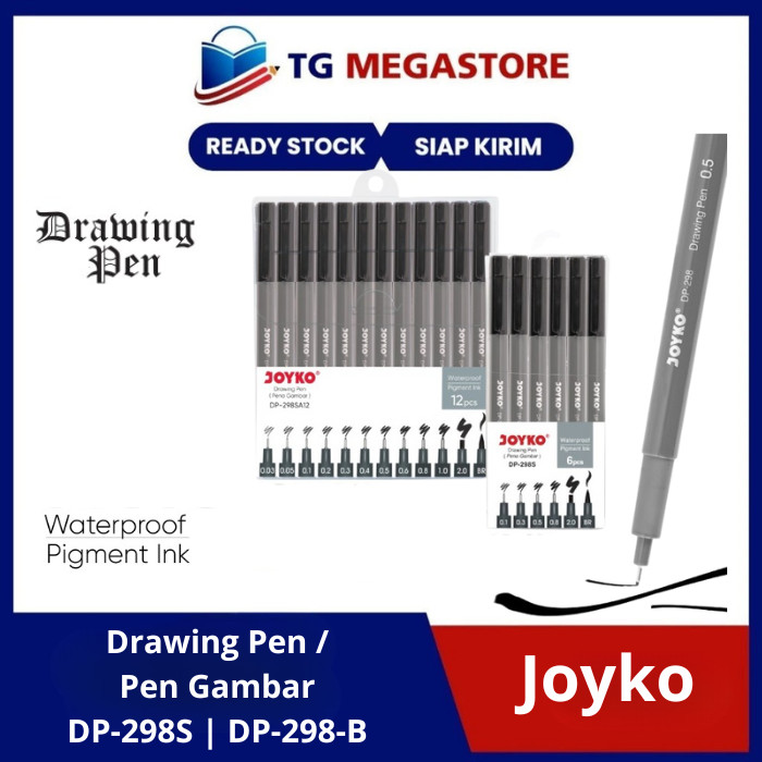 

Drawing Pen / Pena Gambar Joyko Set DP-298S 298SA12