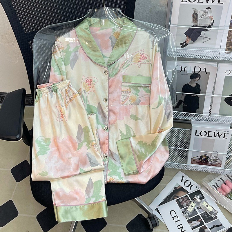 IS Piyama Sutra untuk Wanita/baju tidur wanita/baju tidur/baju dinas wanita/baju dinas malam wanita 