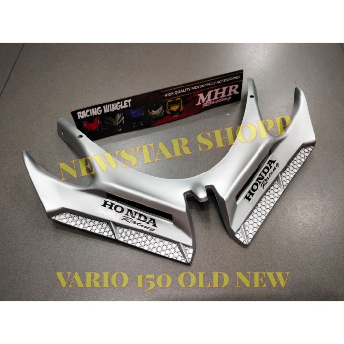 winglet mhr Vario 150 2018 Vario 150 2017 plastik ABS original pnp - silver