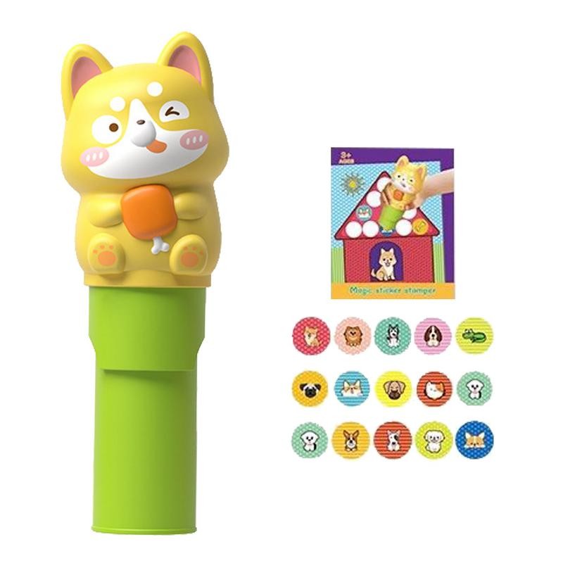 

Kids Sticker Stamp Kit Funny Kids Stamp Packs Arts Crafts Fidget Toy Innovative Toddler Stampers Creative Play Toy For Home