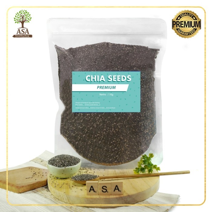 

Chia Seeds Premium / Biji Chia Premium 1 Kg