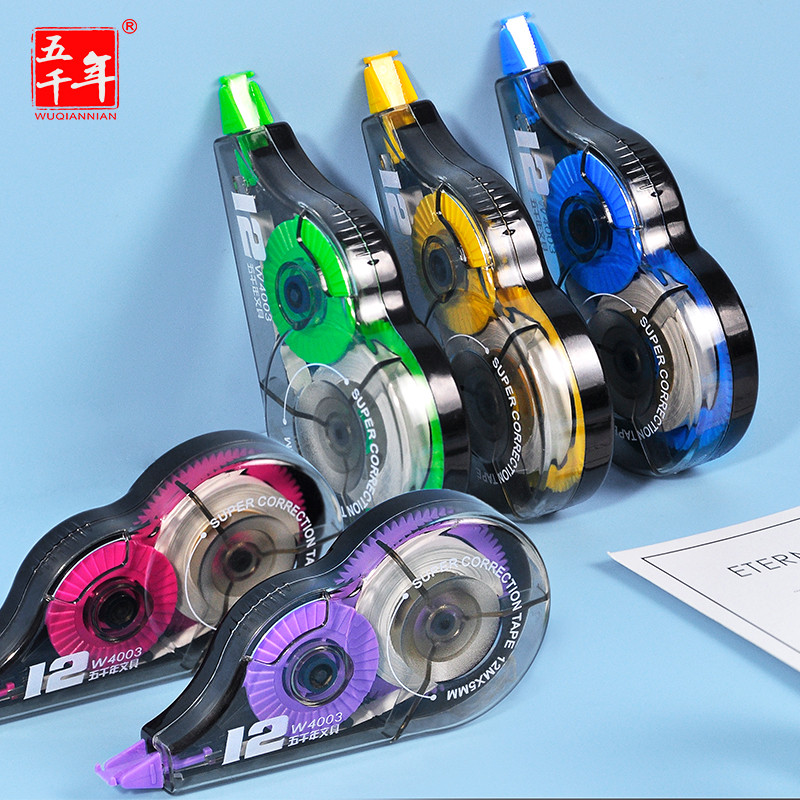

1Pcs White Out Study Office School Student Stationery Roller Correction Tape