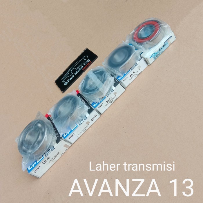 Laher Bearing Transmisi Persneling Avanza 13 1300cc /  Xenia 10 1000cc 13 1300cc Per Set / Varian
