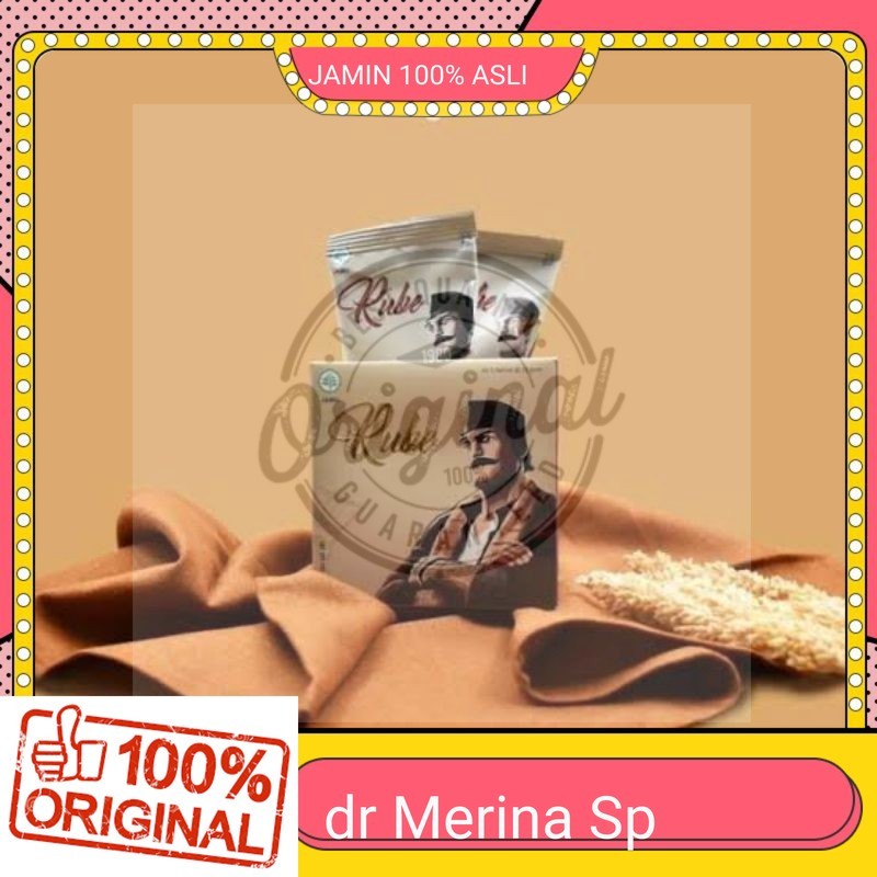 

100% ASLI KOPI RUBE ORIGINAL KOPI RUBE 1 Bok isi 5 SACHET kopi sachet
