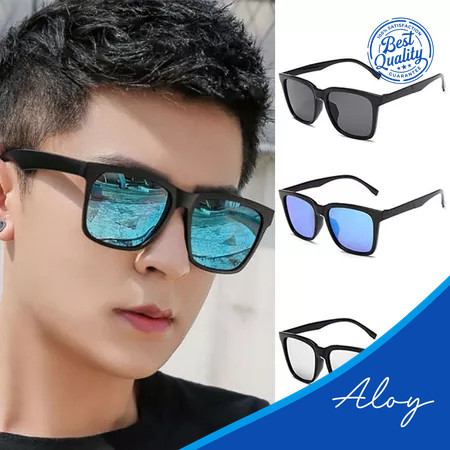 Kacamata Pria Kotak Kacamata Pria Fashion Kacamata Sunglasses Anti UV Import
