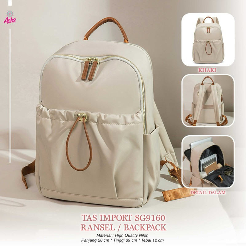 PGPS - Tas IMPORT by ASTA • tas ransel dan SLEMPANG