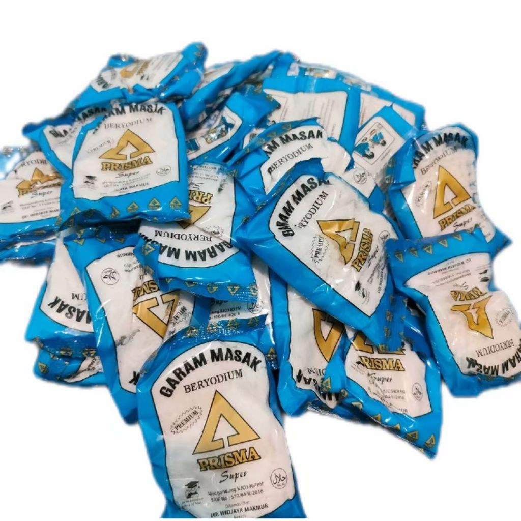 

Paket Hemat 20 pcs Garam Masak Halus Beryodium berat100 gram per pack