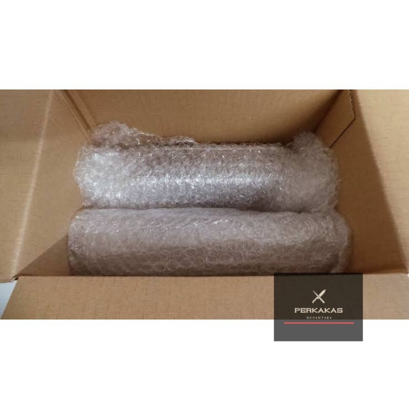 

tambahan paking bubble wrap biar aman