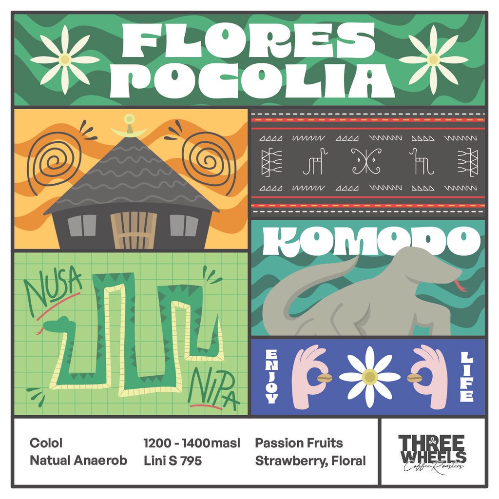 

Kopi Arabika Flores Colol Natural Anaerob (100 gr)