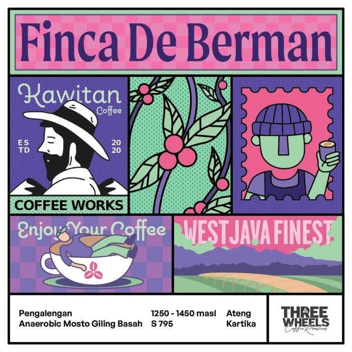 

Kopi Arabika Finca De Berman Gilbas Mosto